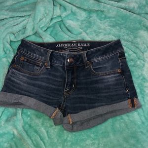 American eagle super stretch shorts